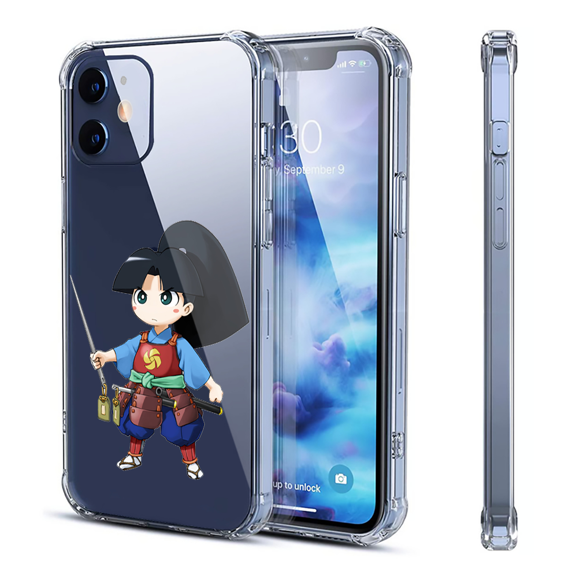 （画像用） 遊☆戯☆王 Yu-Gi-Oh! 【iPhone 12シリーズ対応】透明スマホケース（クリアソフトケース）